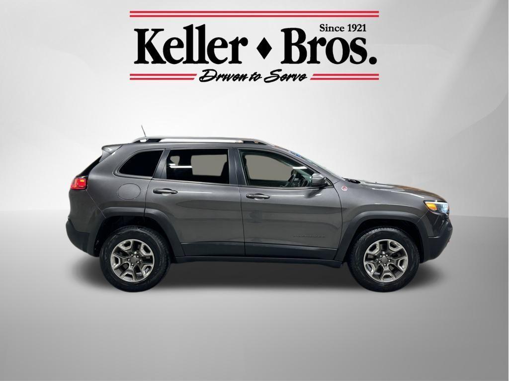 used 2019 Jeep Cherokee car, priced at $19,498