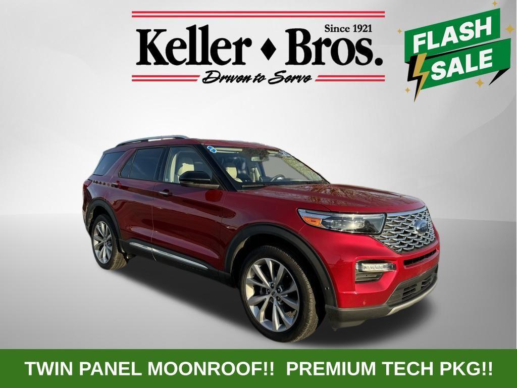 used 2021 Ford Explorer car, priced at $37,991