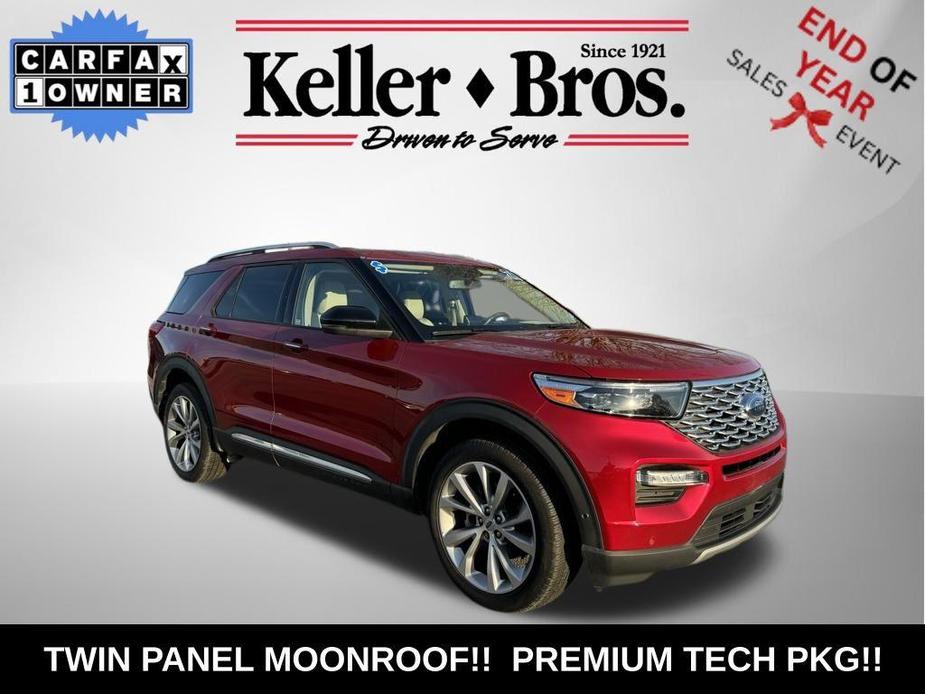 used 2021 Ford Explorer car, priced at $40,996