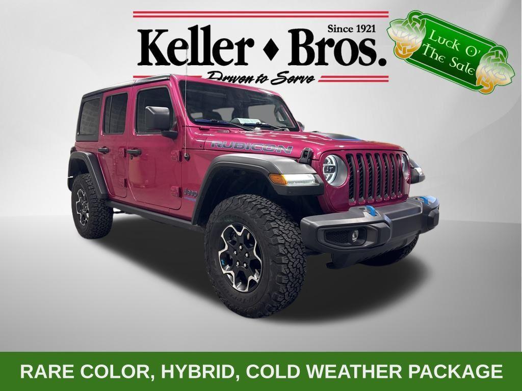 used 2022 Jeep Wrangler Unlimited 4xe car, priced at $38,994