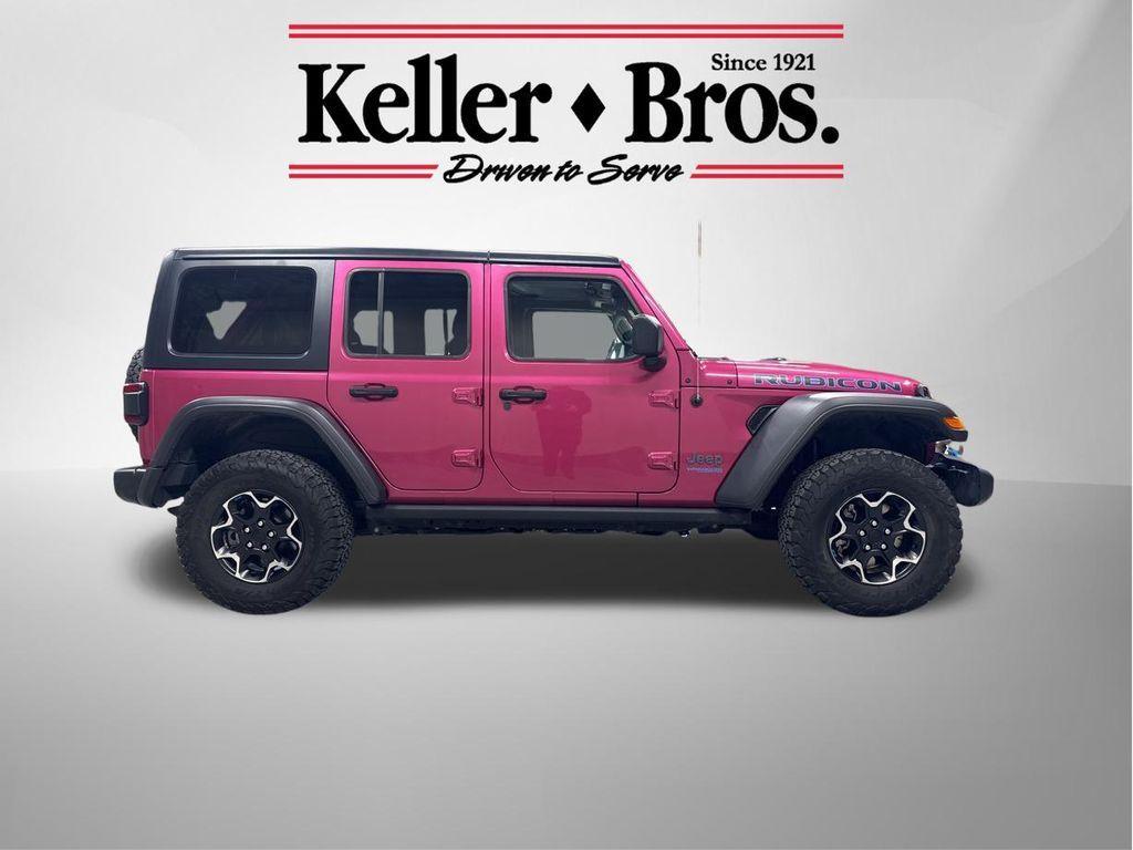 used 2022 Jeep Wrangler Unlimited 4xe car, priced at $38,994