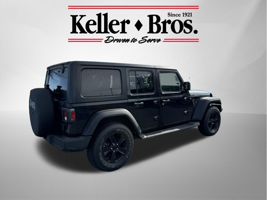 used 2021 Jeep Wrangler Unlimited car, priced at $31,466