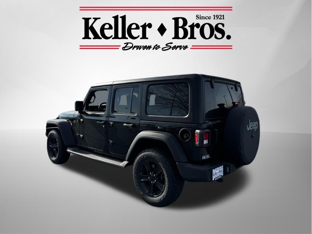 used 2021 Jeep Wrangler Unlimited car, priced at $31,466