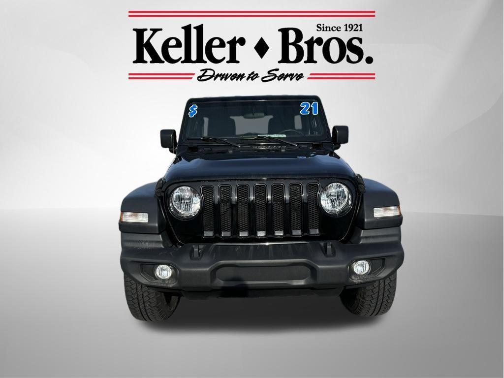 used 2021 Jeep Wrangler Unlimited car, priced at $31,466