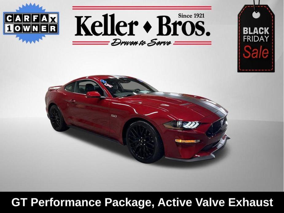 used 2021 Ford Mustang car, priced at $42,998