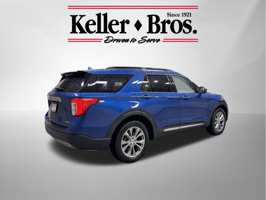 used 2022 Ford Explorer car, priced at $36,991