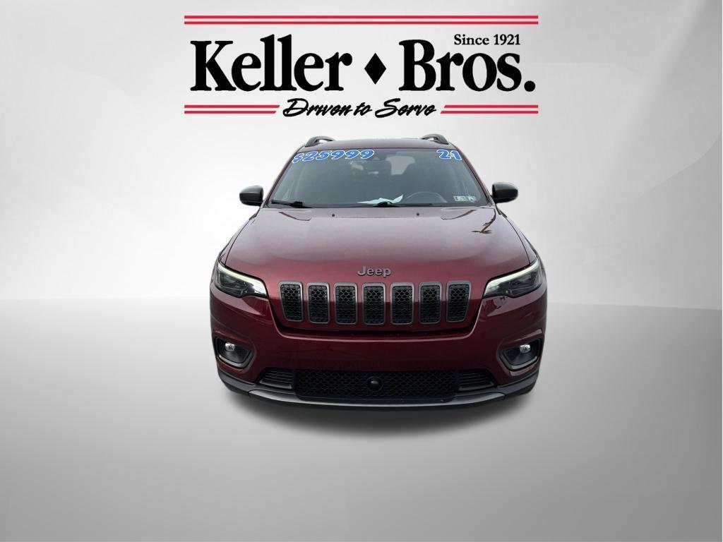 used 2021 Jeep Cherokee car, priced at $24,999