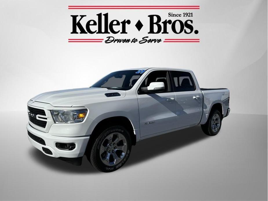 used 2021 Ram 1500 car, priced at $35,998