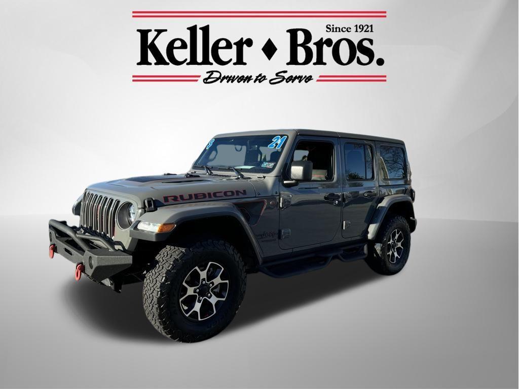 used 2021 Jeep Wrangler Unlimited car, priced at $39,598