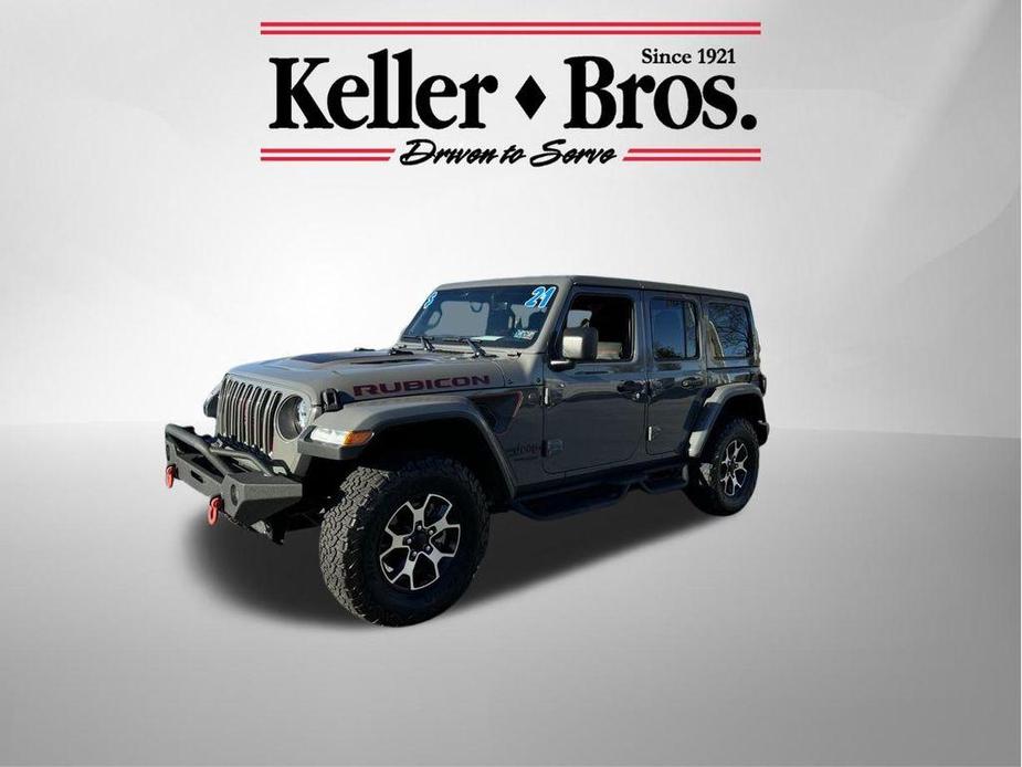 used 2021 Jeep Wrangler Unlimited car, priced at $45,998