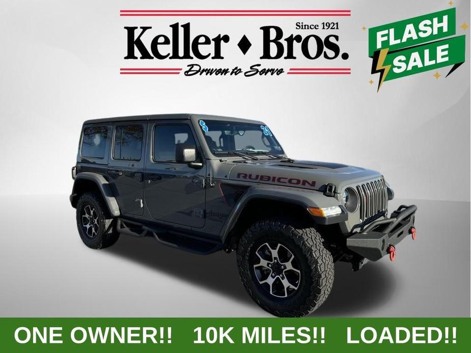 used 2021 Jeep Wrangler Unlimited car, priced at $39,598