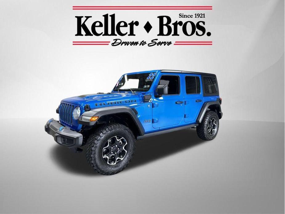 used 2022 Jeep Wrangler Unlimited 4xe car, priced at $40,998