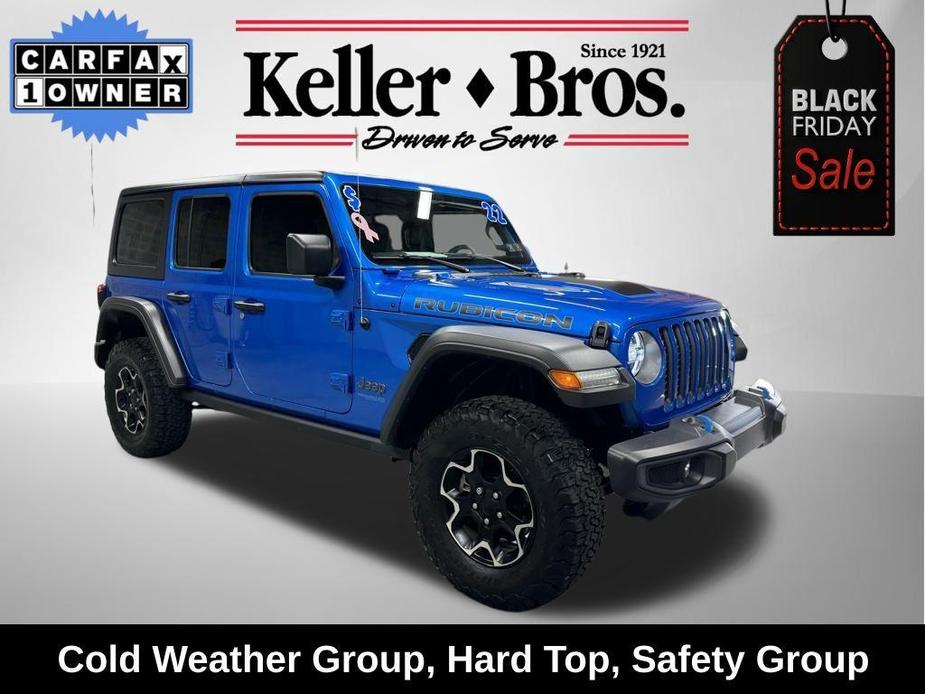 used 2022 Jeep Wrangler Unlimited 4xe car, priced at $40,998