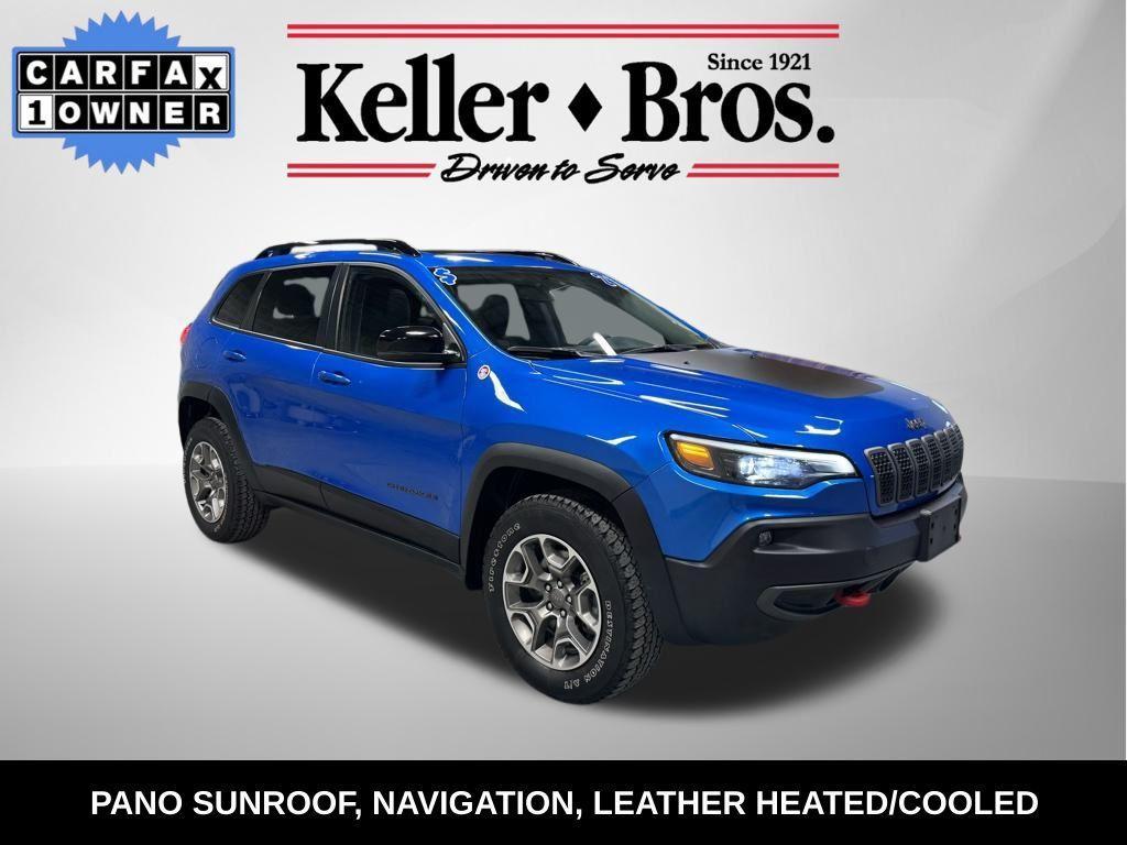 used 2022 Jeep Cherokee car, priced at $27,996