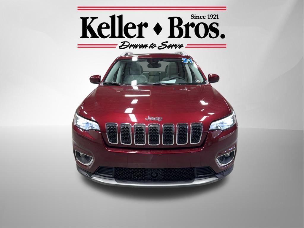 used 2021 Jeep Cherokee car, priced at $28,443