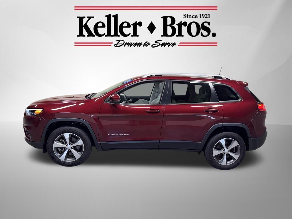 used 2021 Jeep Cherokee car, priced at $28,443