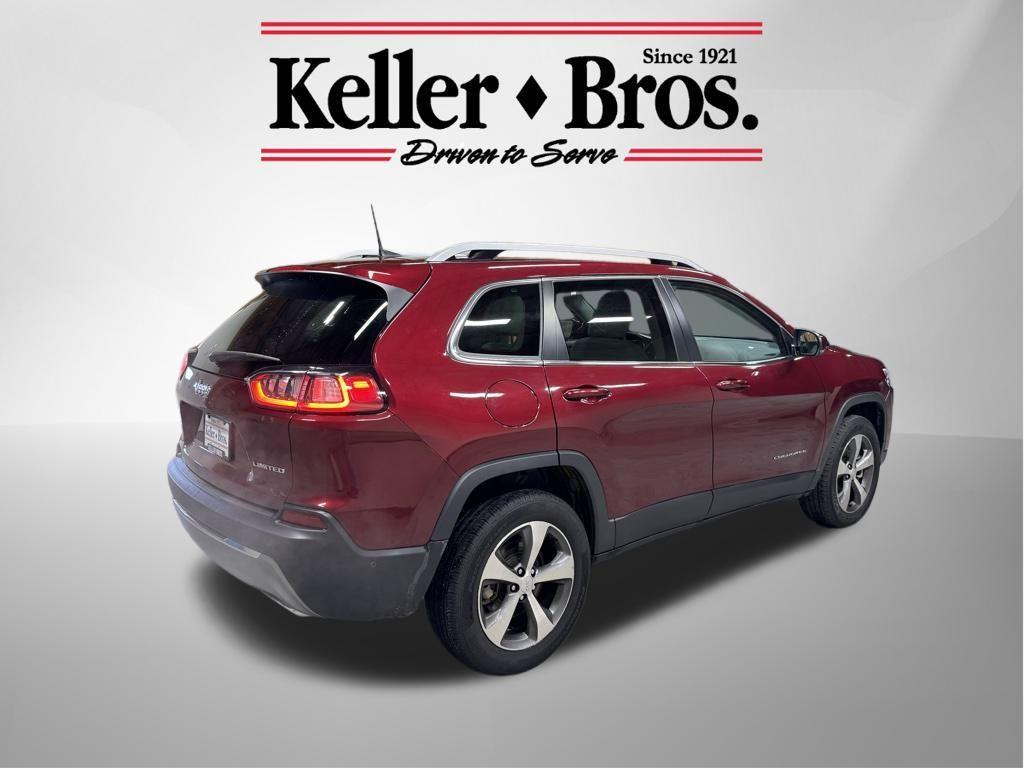 used 2021 Jeep Cherokee car, priced at $28,443