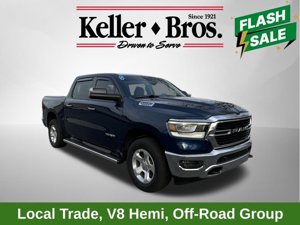 used 2019 Ram 1500 car, priced at $28,988