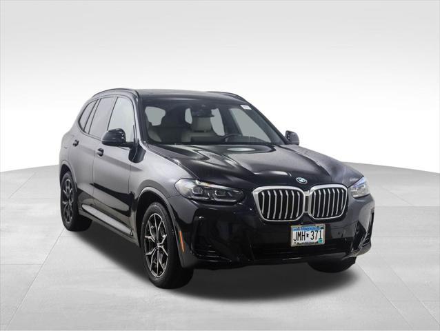 used 2022 BMW X3 car, priced at $41,900