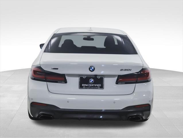 used 2022 BMW 530 car, priced at $38,900