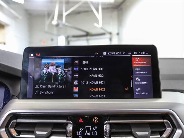 used 2022 BMW X3 car, priced at $33,900