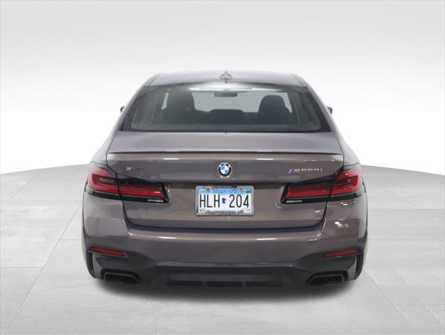 used 2022 BMW M550 car, priced at $47,900