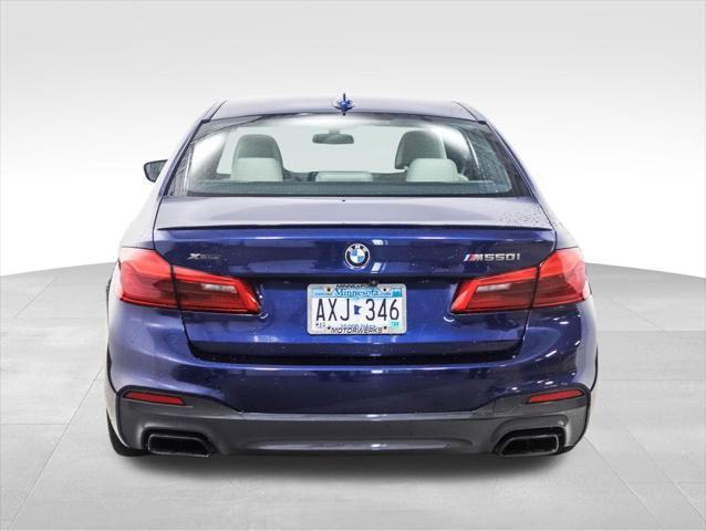 used 2018 BMW M550 car, priced at $29,400