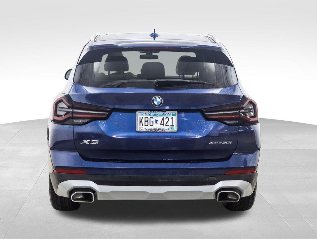 used 2022 BMW X3 car, priced at $34,900