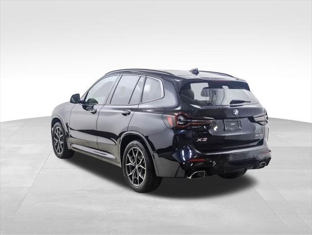 used 2022 BMW X3 car, priced at $37,900