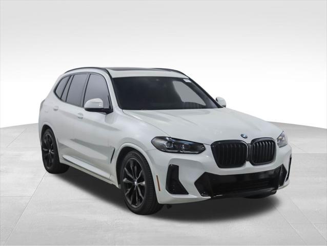 used 2022 BMW X3 car, priced at $37,900