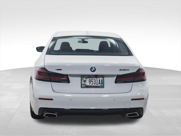 used 2022 BMW 530 car, priced at $38,900