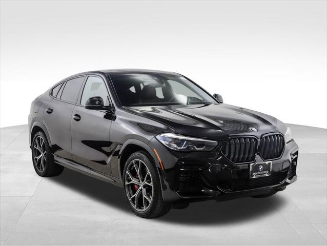 used 2022 BMW X6 car, priced at $60,900