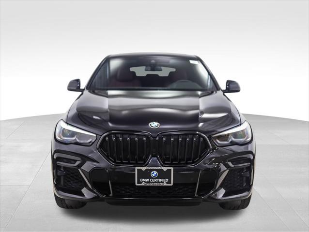 used 2022 BMW X6 car, priced at $60,900