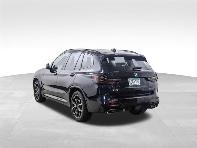 used 2022 BMW X3 car, priced at $38,900