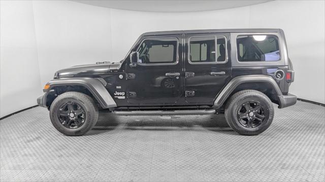 used 2021 Jeep Wrangler Unlimited car, priced at $23,999