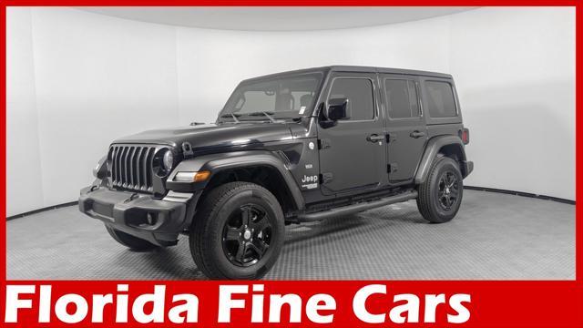 used 2021 Jeep Wrangler Unlimited car, priced at $23,999