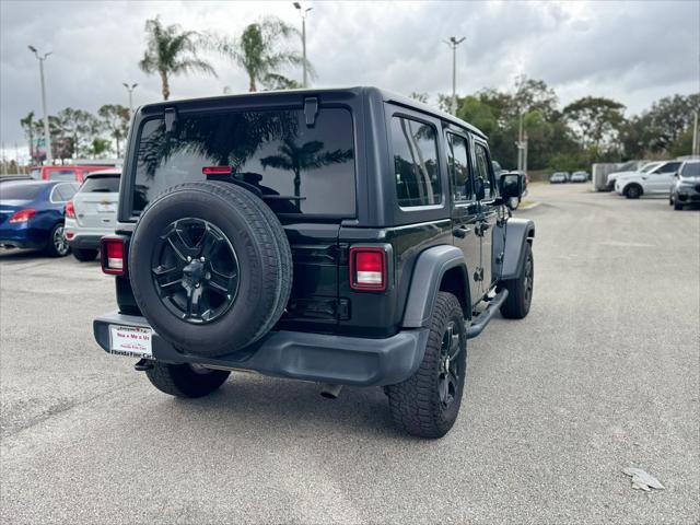 used 2021 Jeep Wrangler Unlimited car, priced at $23,999