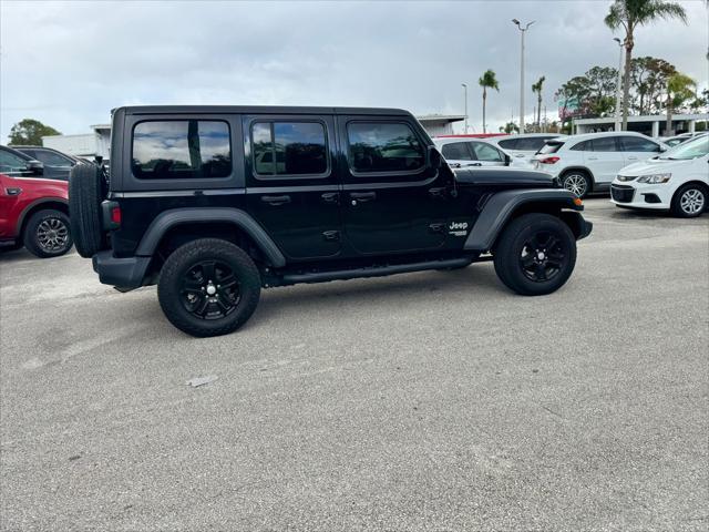 used 2021 Jeep Wrangler Unlimited car, priced at $23,999