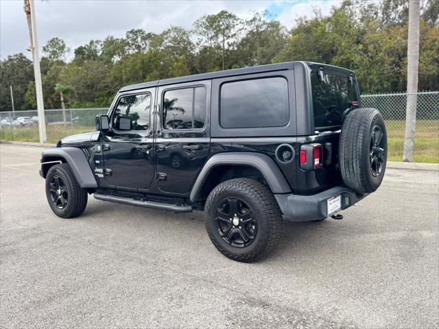 used 2021 Jeep Wrangler Unlimited car, priced at $23,999