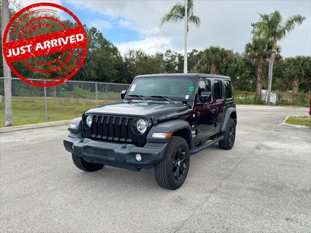 used 2021 Jeep Wrangler Unlimited car, priced at $23,999