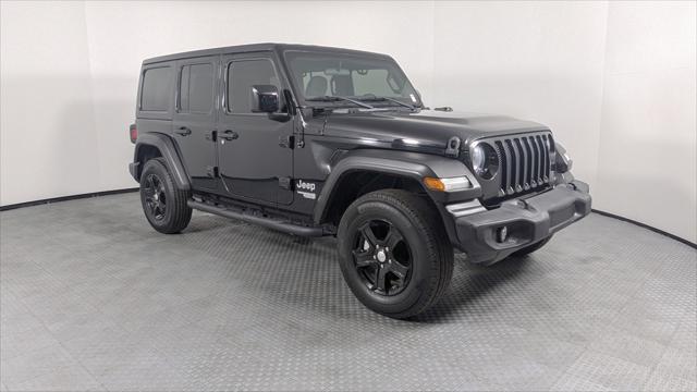 used 2021 Jeep Wrangler Unlimited car, priced at $23,999