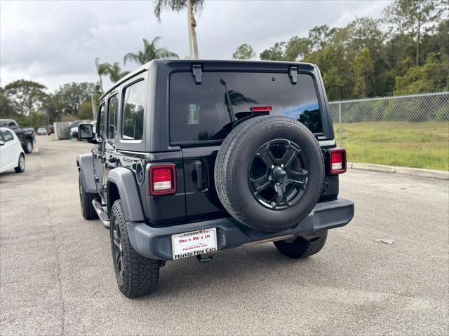 used 2021 Jeep Wrangler Unlimited car, priced at $23,999