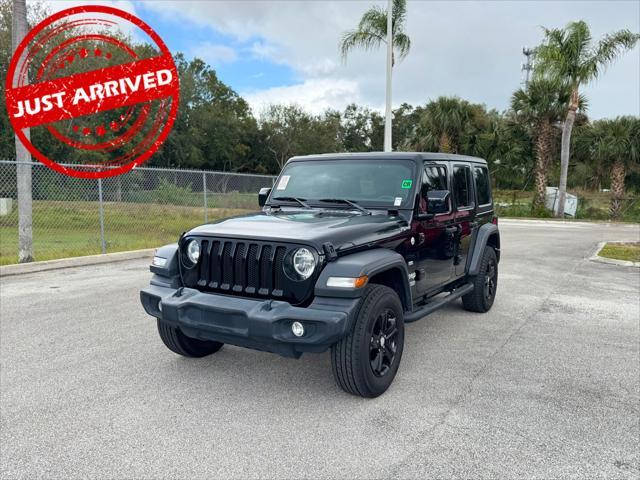 used 2021 Jeep Wrangler Unlimited car, priced at $23,999