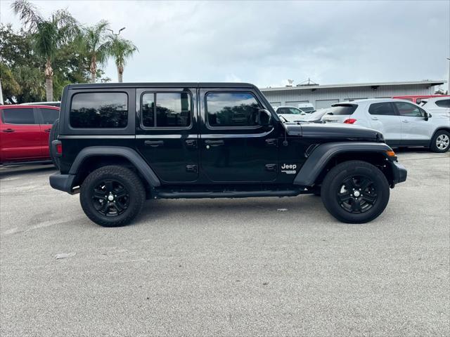 used 2021 Jeep Wrangler Unlimited car, priced at $23,999