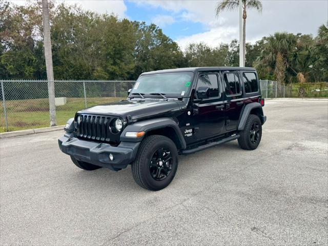 used 2021 Jeep Wrangler Unlimited car, priced at $23,999