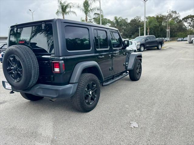 used 2021 Jeep Wrangler Unlimited car, priced at $23,999