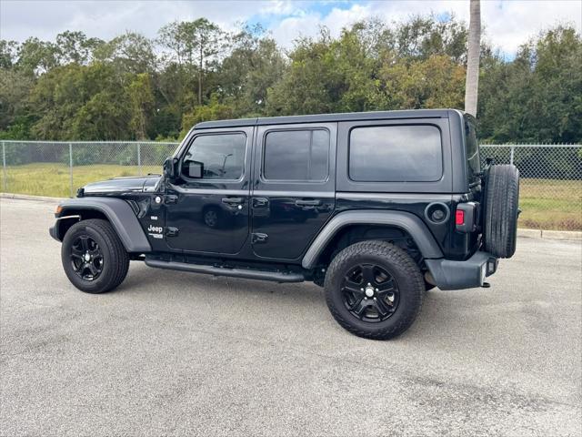 used 2021 Jeep Wrangler Unlimited car, priced at $23,999