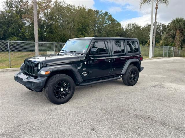 used 2021 Jeep Wrangler Unlimited car, priced at $23,999