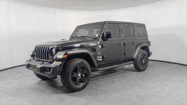 used 2021 Jeep Wrangler Unlimited car, priced at $23,999