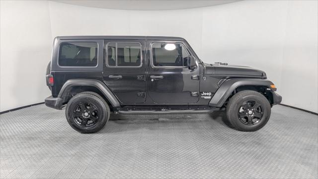 used 2021 Jeep Wrangler Unlimited car, priced at $23,999